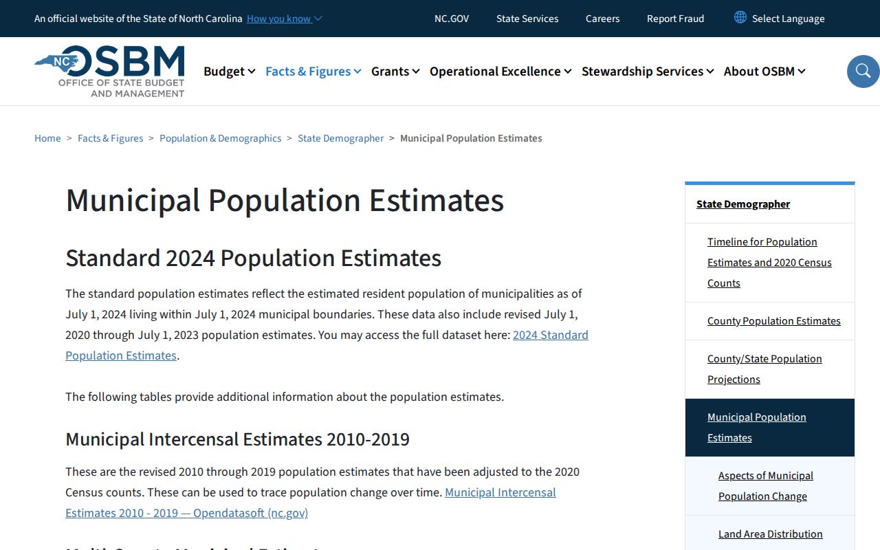 Stokes County court docket municipal population estimates source